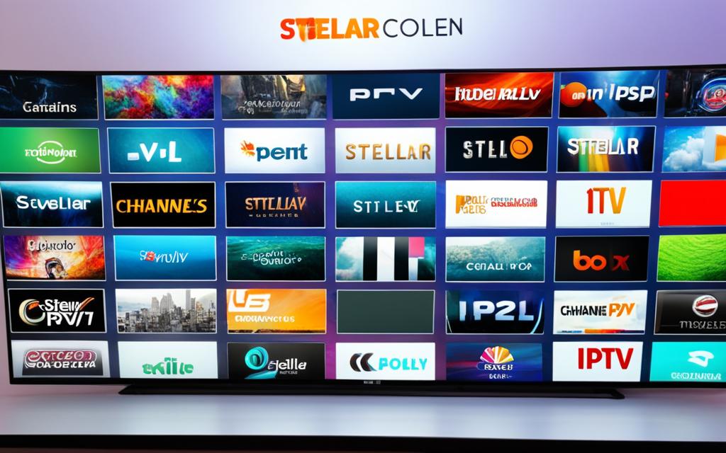 stellar iptv channel selection